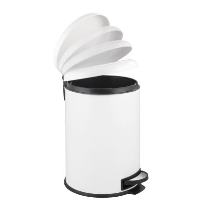 WENKO 22708100 - Kôš LEMAN 30,5x44 cm biela/čierna