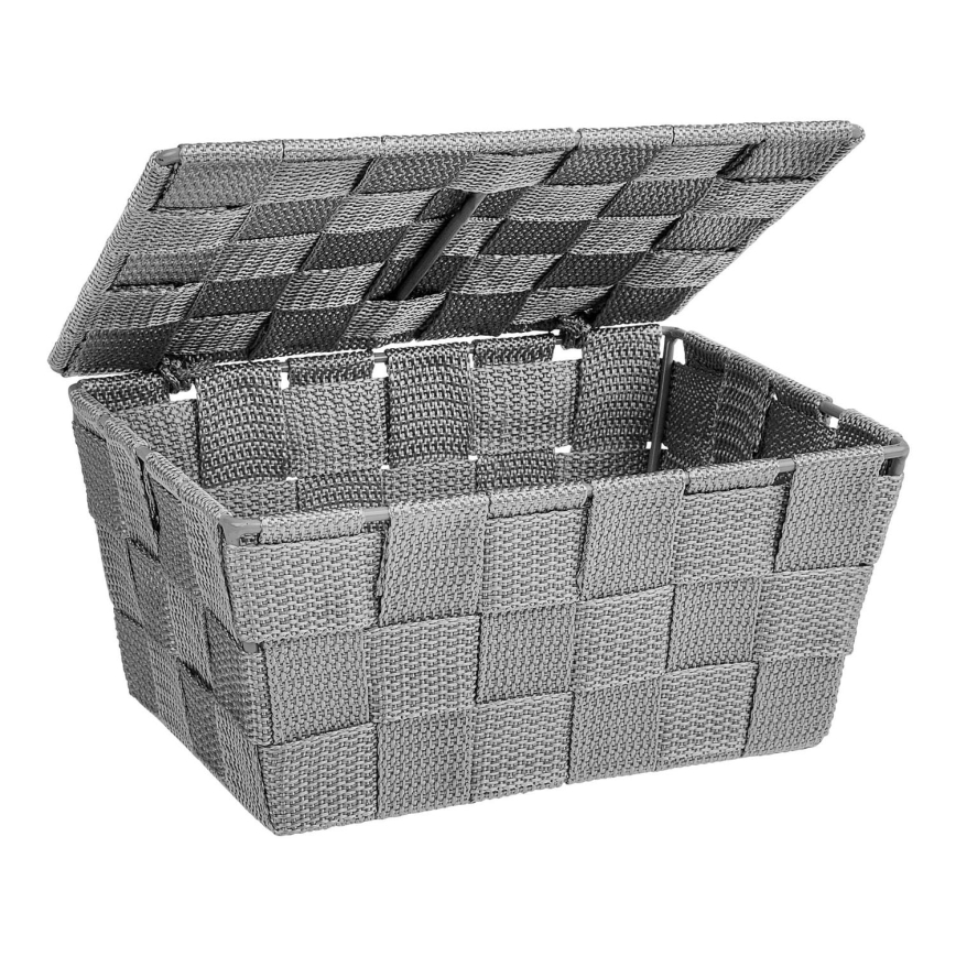WENKO 22793100 - Kôš ADRIA 19x14 cm sivý
