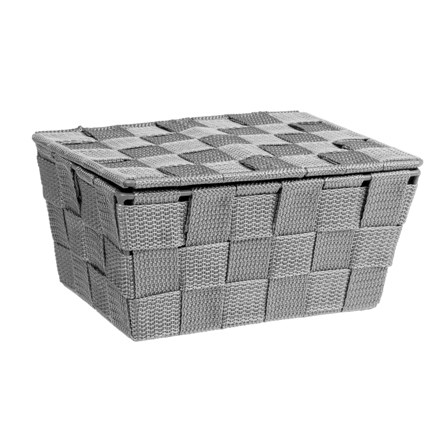 WENKO 22793100 - Kôš ADRIA 19x14 cm sivý