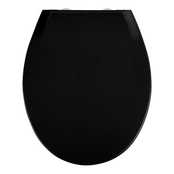 WENKO 23443100-WC sedadlo KOS 44x37 cm čierna/strieborná