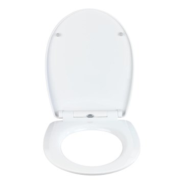 WENKO 23533100-WC WC sedátko, nosnosť 300/350 KG, 36,5x45 cm, pestrofarebné/strieborné
