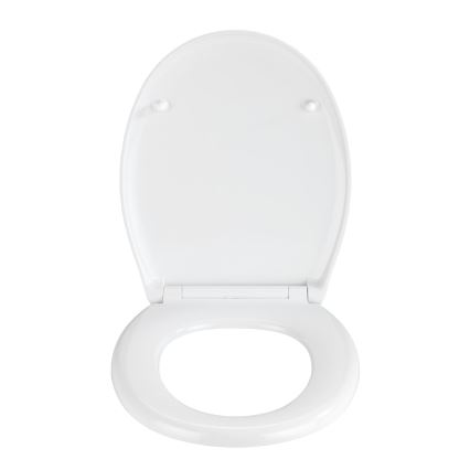 WENKO 23571100-WC WC sedadlo, nosnosť 300/350 kg, 44,5x37 cm, pestrofarebné/strieborné