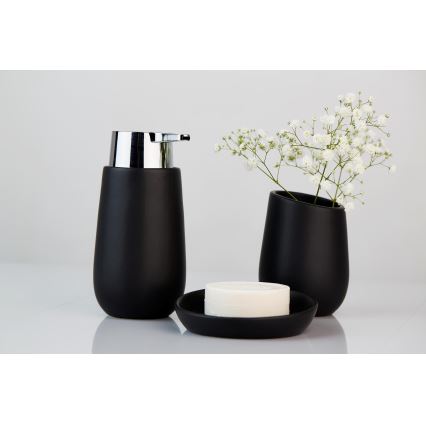 WENKO 23653100 - Mydelnička BADI 11,5x3 cm čierna