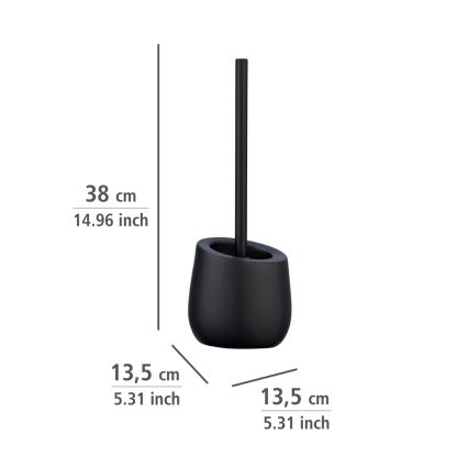 WENKO 23654800 - WC kefa BADI 13,5x38 cm čierna