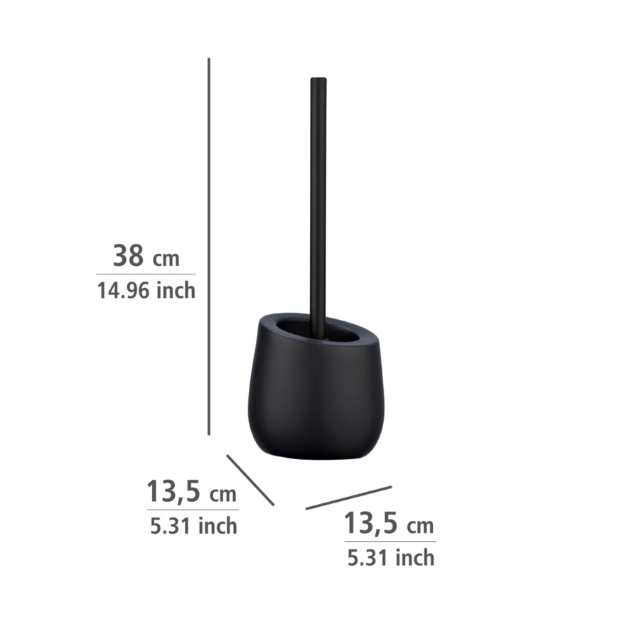WENKO 23654800 - WC kefa BADI 13,5x38 cm čierna