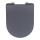 WENKO 23828100-WC sedadlo SEDILO 45,2x36,2 cm sivá/strieborná
