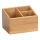 WENKO 23916100 - Organizér TERRA 12x9 cm hnedý