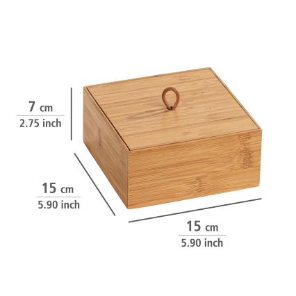 WENKO 23923100 - Box TERRA 15x7 cm hnedá