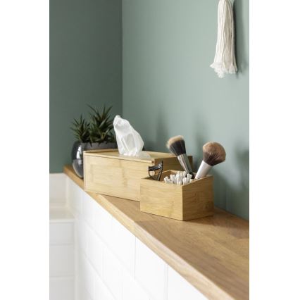 WENKO 23925100 - Box na vreckovky TERRA 25x13 cm hnedá