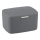 WENKO 23981100 - Úložný box BARCELONA 19,5x16 cm antracit/lesklý chróm