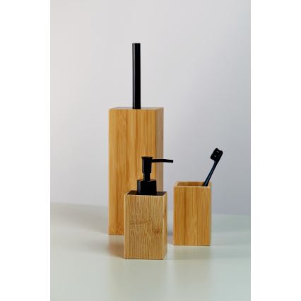 WENKO 23985100 - WC kefa PADUA 10x38 cm hnedá/čierna