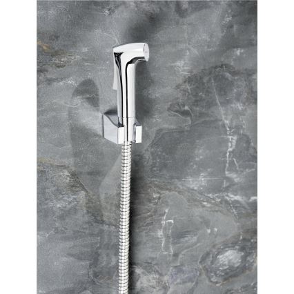 WENKO 23999100 - Bidetová súprava Systém úspory vody 12x7 cm lesklý chróm/strieborný