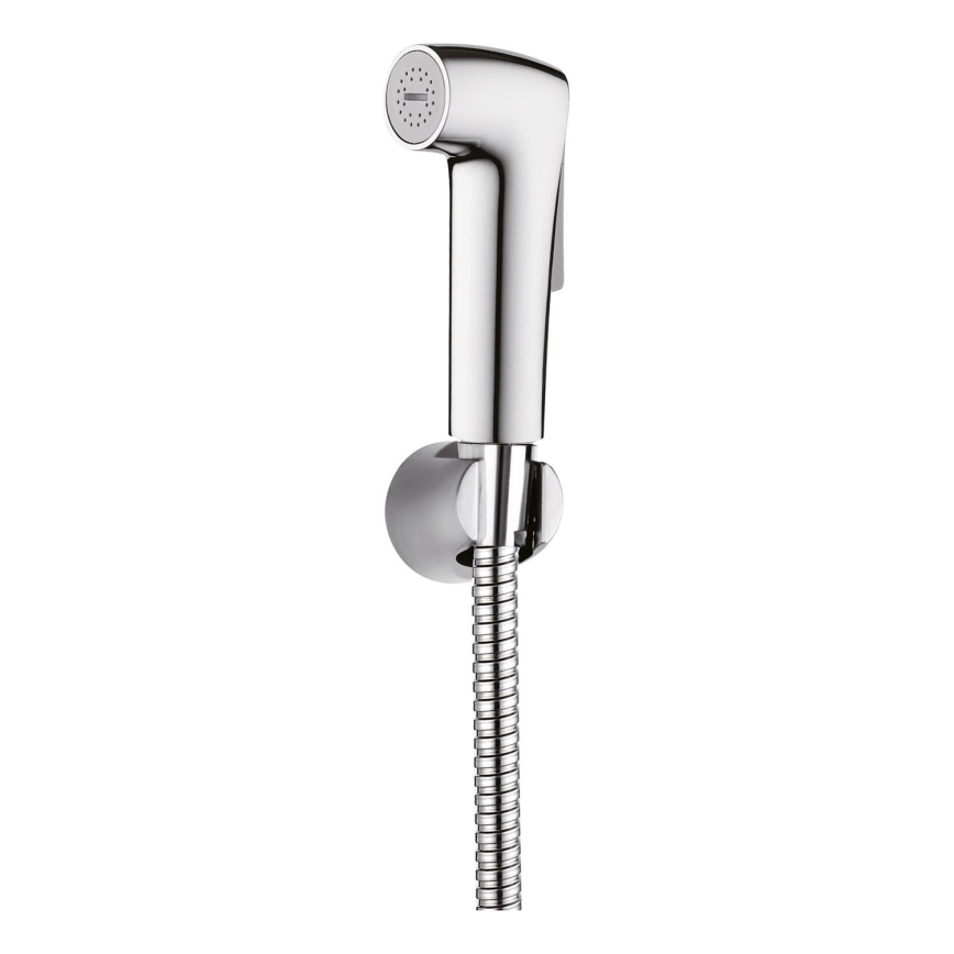 WENKO 23999100 - Bidetová súprava Systém úspory vody 12x7 cm lesklý chróm/strieborný