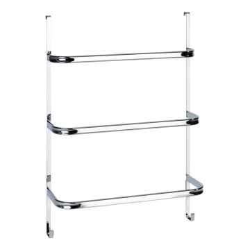 WENKO 24025100 - Držiak na uteráky IRPINIA 54,5x77,5 cm lesklý chróm