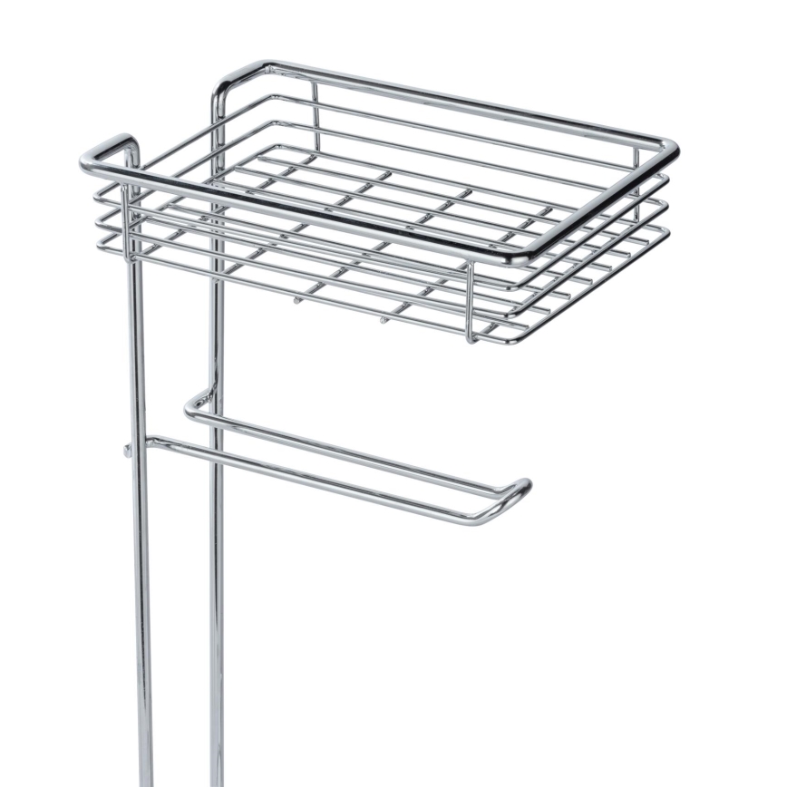 WENKO 24074800 - Držiak toaletného papiera 16x59 cm lesklý chróm