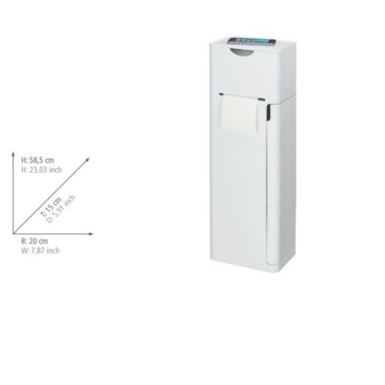 WENKO 24212100 - WC kefa IMON 20x58,5 cm biela