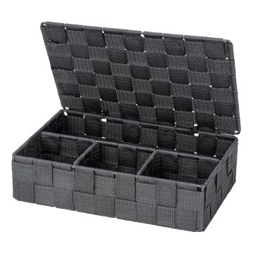 WENKO 24223100 - Kôš ADRIA 26x17 cm sivá/antracit