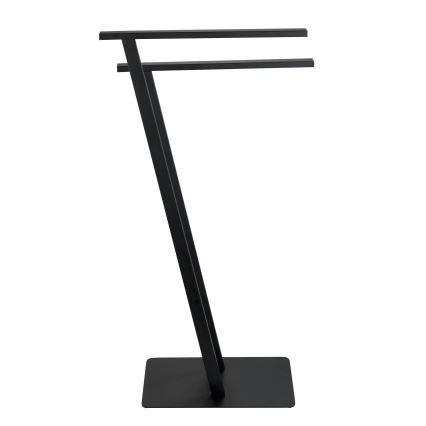 WENKO 24396100 - Stojan na uteráky LIRIO 20x40 cm čierny