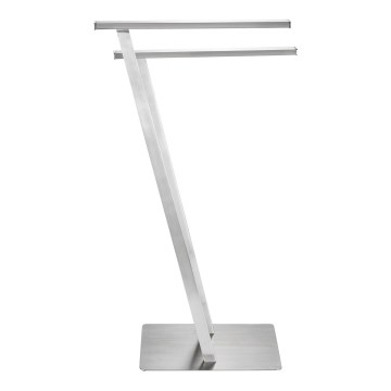 WENKO 24397100 - Držiak uterákov LIRIO 20x76,5 cm nerez/satén