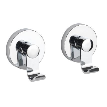 WENKO 24466100-Háčik VACUUM-LOC 6x7 cm lesklý chróm