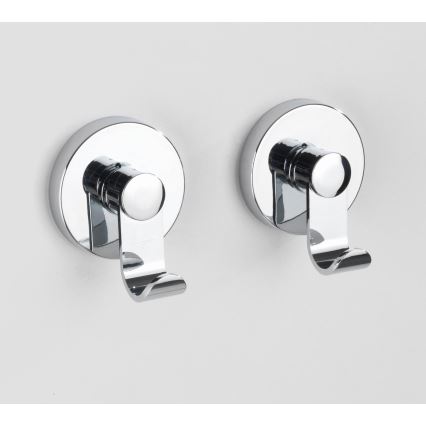 WENKO 24466100-Háčik VACUUM-LOC 6x7 cm lesklý chróm