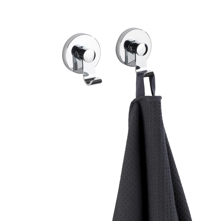 WENKO 24466100-Háčik VACUUM-LOC 6x7 cm lesklý chróm