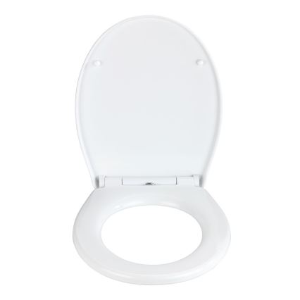 WENKO 24516100-WC WC sedadlo 300/350 KG 37x44,5 cm biela/strieborná