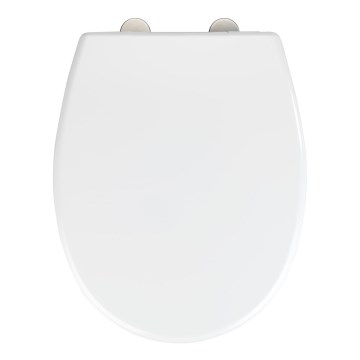 WENKO 24571100-WC sedadlo VORNO NEO 46x37 cm biele/strieborné