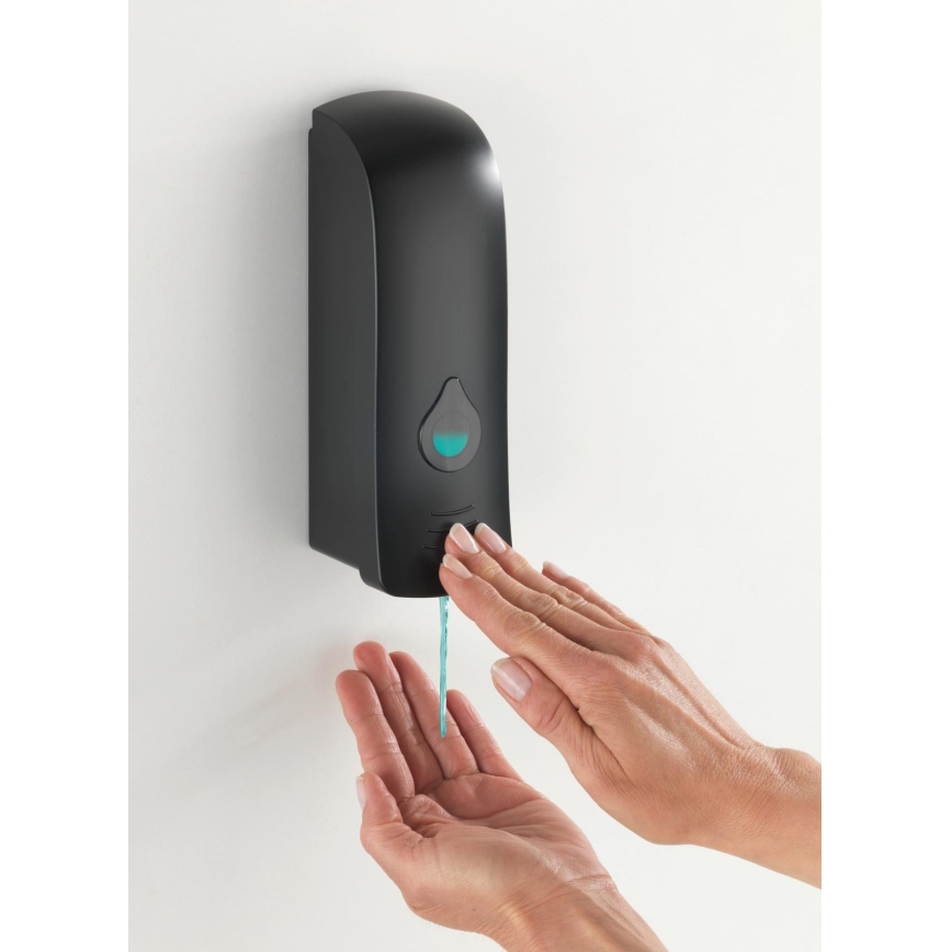 WENKO 24589100-Dávkovač mydla RANERA 740 ml čierna