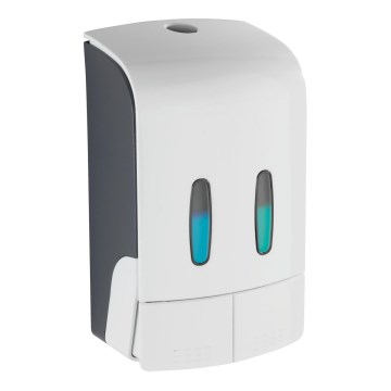 WENKO 24591100-Dávkovač mydla TARTAS 480 ml biela/šedá