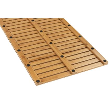 WENKO 24611100 - Rohožka BAMBUSA 100x50 cm hnedá