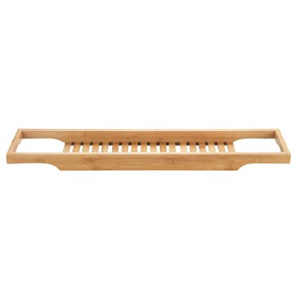 WENKO 24750100 - Polička na vaňu BAMBUSA 70x16 cm hnedá