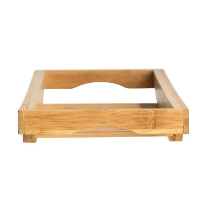 WENKO 24750100 - Polička na vaňu BAMBUSA 70x16 cm hnedá