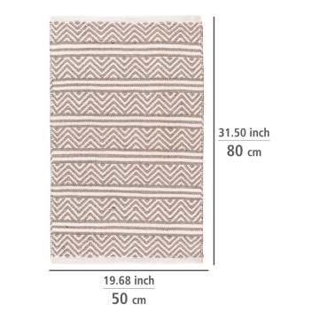 WENKO 24868100-Predložka SHAKI 50x80 cm béžová/biela