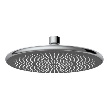 WENKO 24926100 - Sprchová hlavica Systém úspory vody 22,5x22,5 cm lesklý chróm/sivá