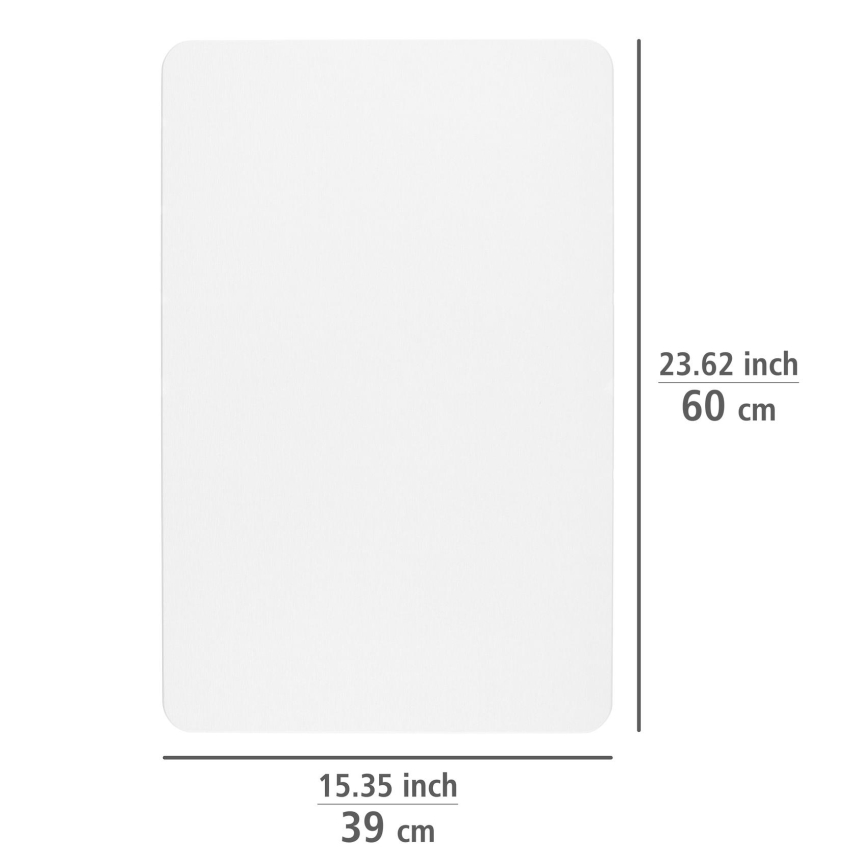 WENKO 24935100-Podložka SIMI 39x60 cm biela