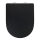 WENKO 24989100-WC sedadlo EXCLUSIVE 36,5x45 cm čierna/strieborná