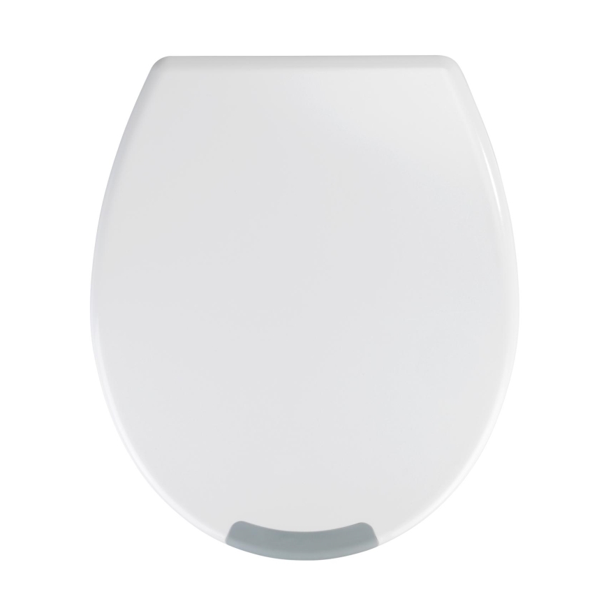 WENKO 25005100-WC sedadlo SECURA 37x44 cm biele/sivé