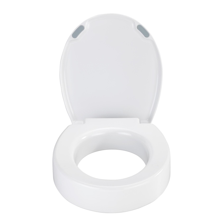 WENKO 25005100-WC sedadlo SECURA 37x44 cm biele/sivé