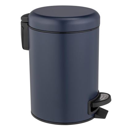 WENKO 25153100 - Odpadkový kôš LEMAN 17x25 cm modrá/čierna