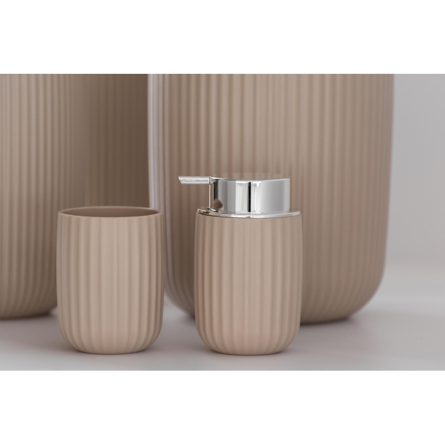 WENKO 25184100 - Dávkovač mydla AGROPOLI 250 ml béžový