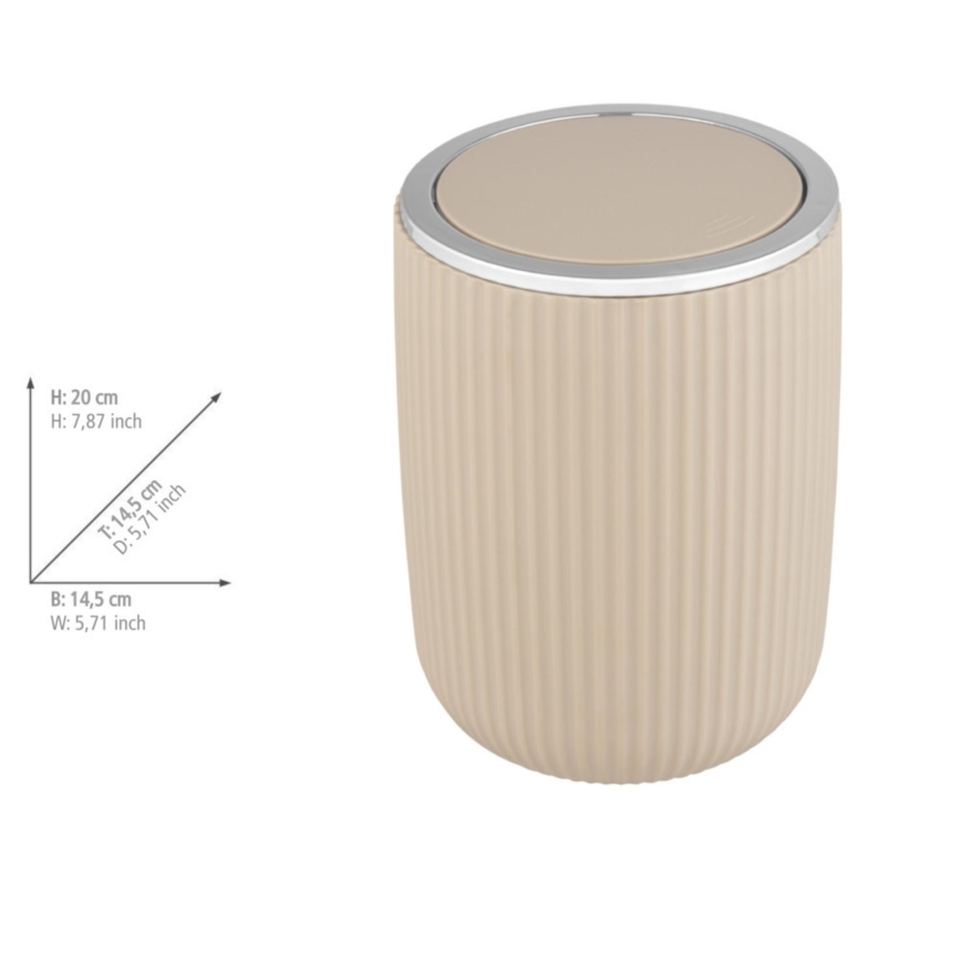 WENKO 25186100 - Kôš AGROPOLI 14,5x20 cm béžový