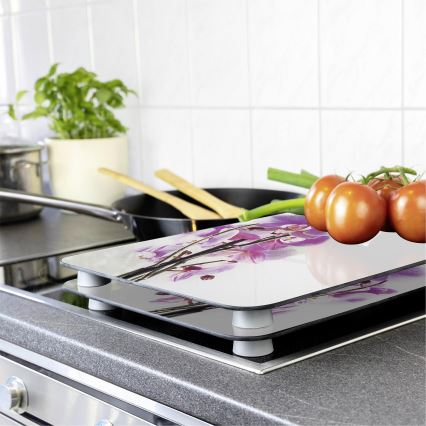 WENKO 2521433500 - Kryt dosky ABDECKPLATTE - motív kvetov a rastlín, 30 x 52 cm, pestrofarebný