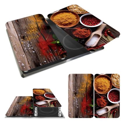 WENKO 2521467100 - Kryt dosky 30x52 cm pestrofarebný/šedý/priehľadný