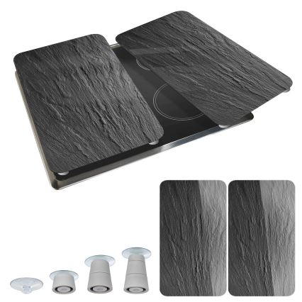 WENKO 2521480100 - Krycia doska 30x52 cm pestrofarebná/šedá/priehľadná