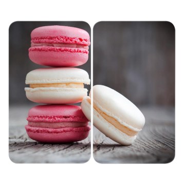 WENKO 2521496100 - Kryt na varnú dosku 52x30 cm pestrofarebný/sivý/priehľadný