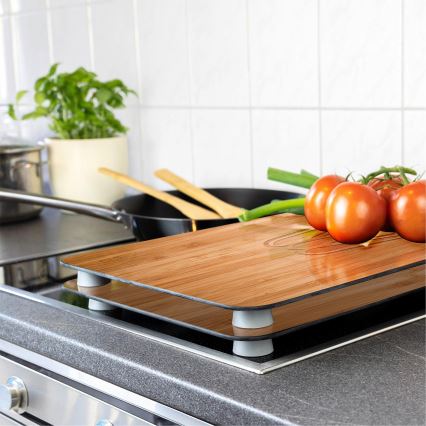 WENKO 2521497100 - Kryt na varnú dosku 52x30 cm pestrofarebný/sivý/priehľadný