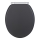 WENKO 25218100-WC WC sedátko MORRA 35x42 cm antracitové/strieborné