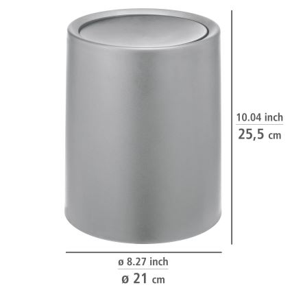 WENKO 25219100 - Kôš ATRI 21x25,5 cm sivý