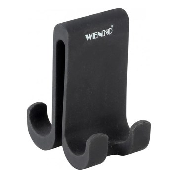 WENKO 25229100-Háčik VERNA DUO 5x9,5 cm čierna